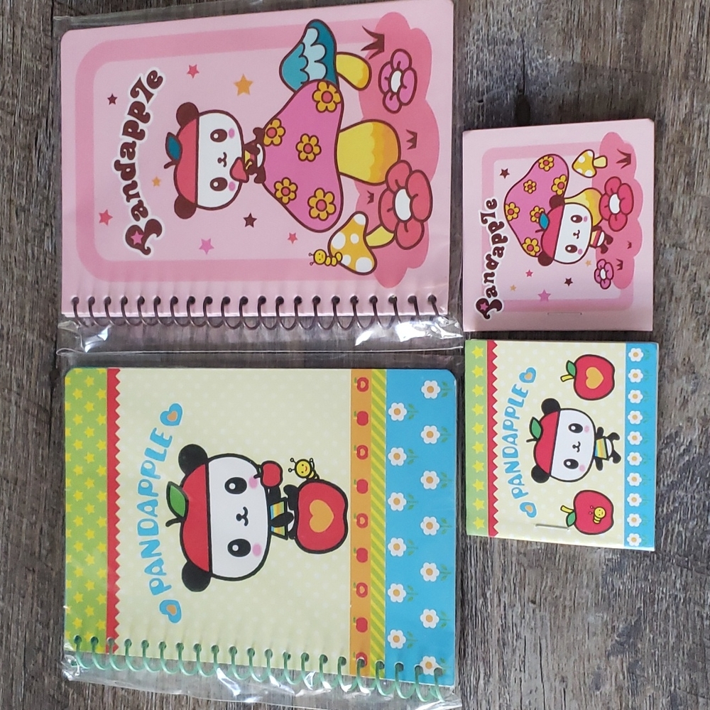 Sanrio Pandapple mini notebook sticker set